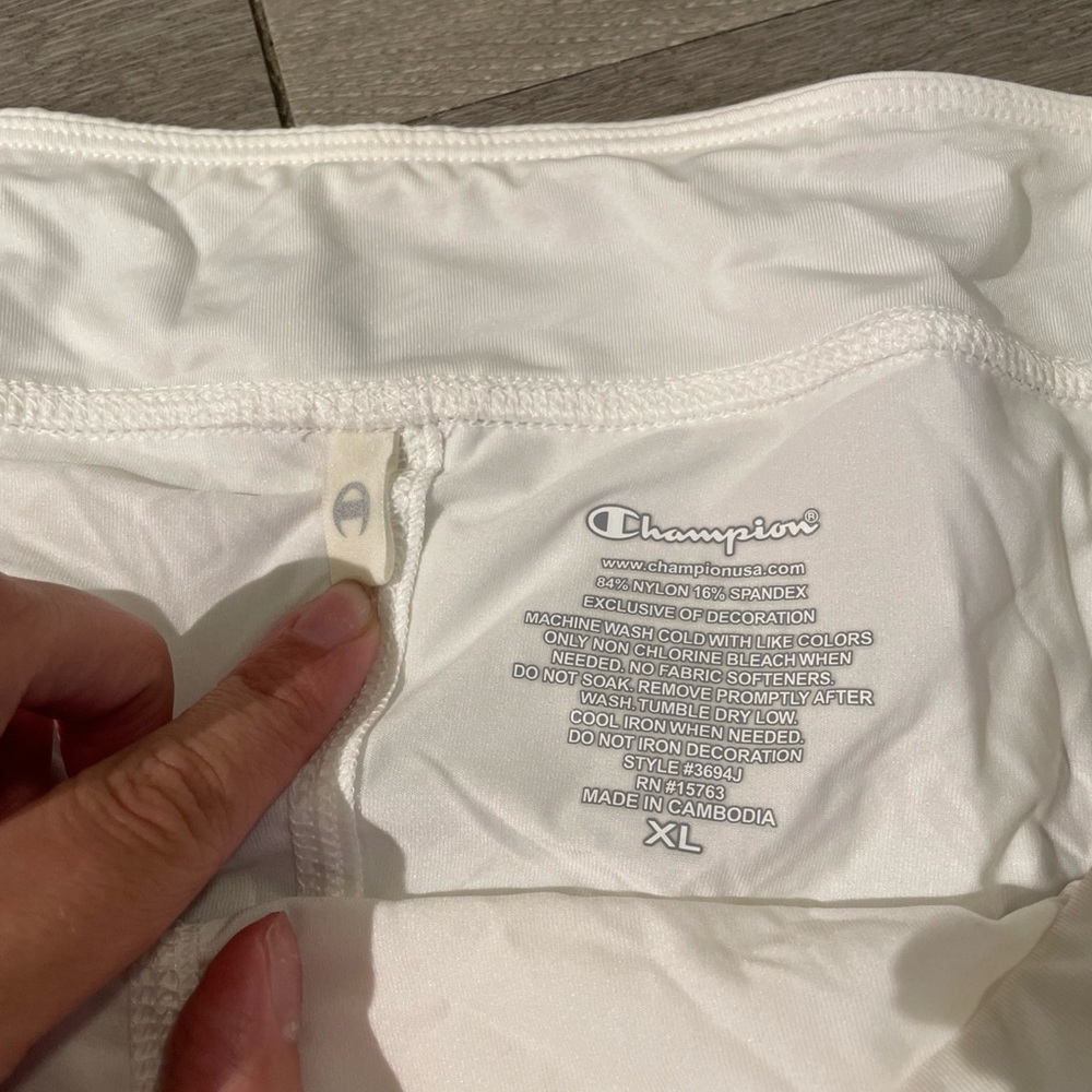 Champion White and Blue Athletic Skirt - Picture 4 of 7